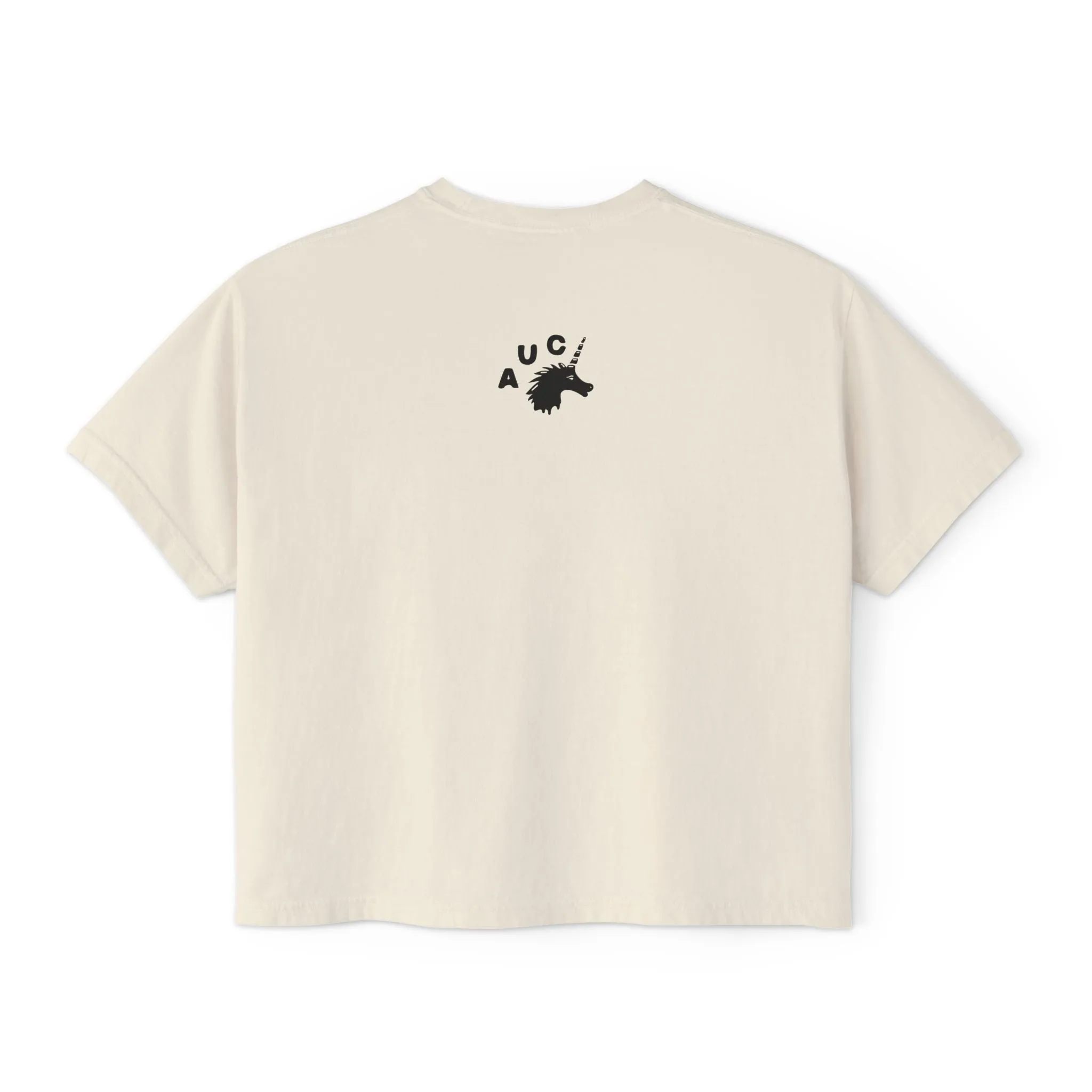 Struggle Bus - Semi-Crop Boxy Tee - Women's