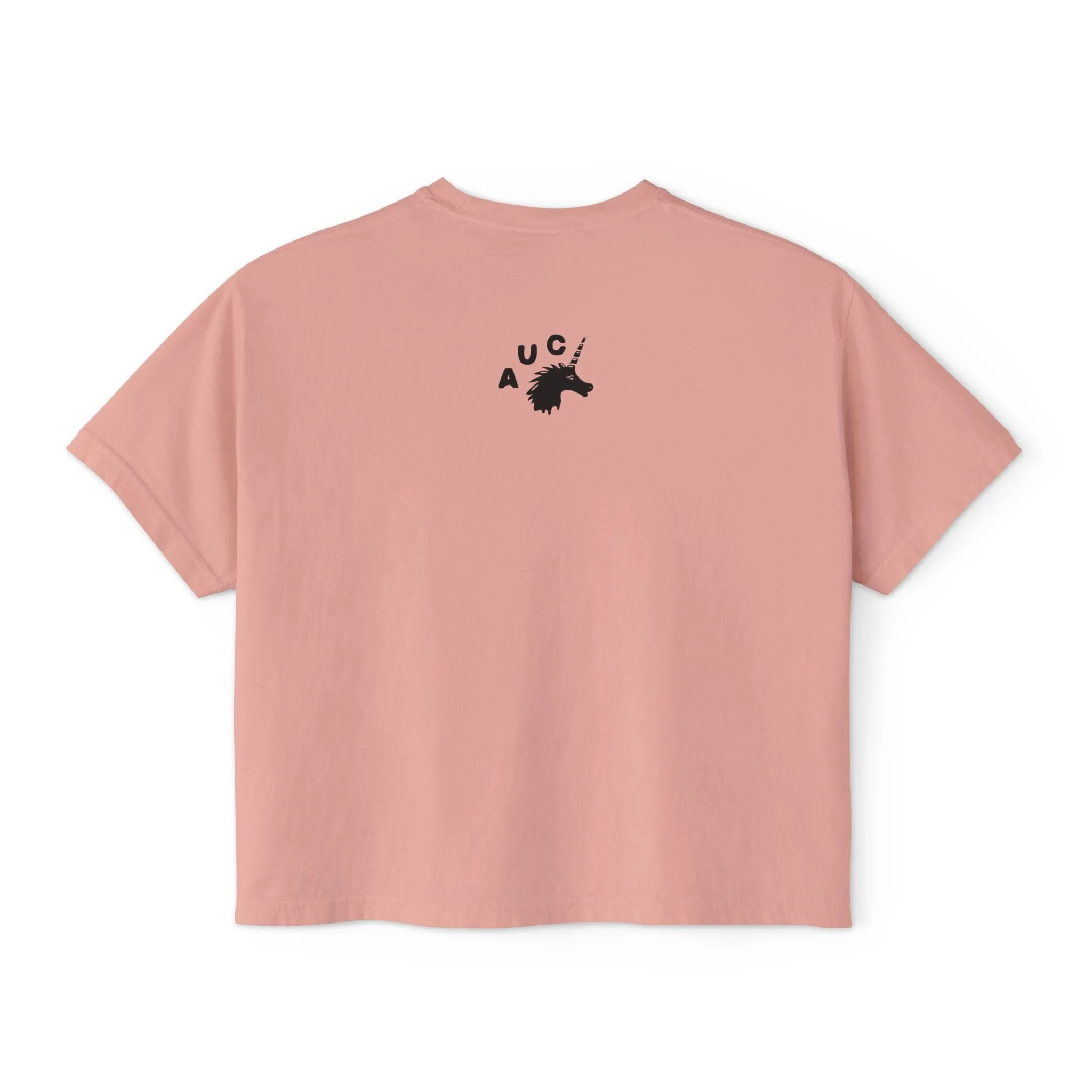 Struggle Bus - Semi-Crop Boxy Tee - Women's