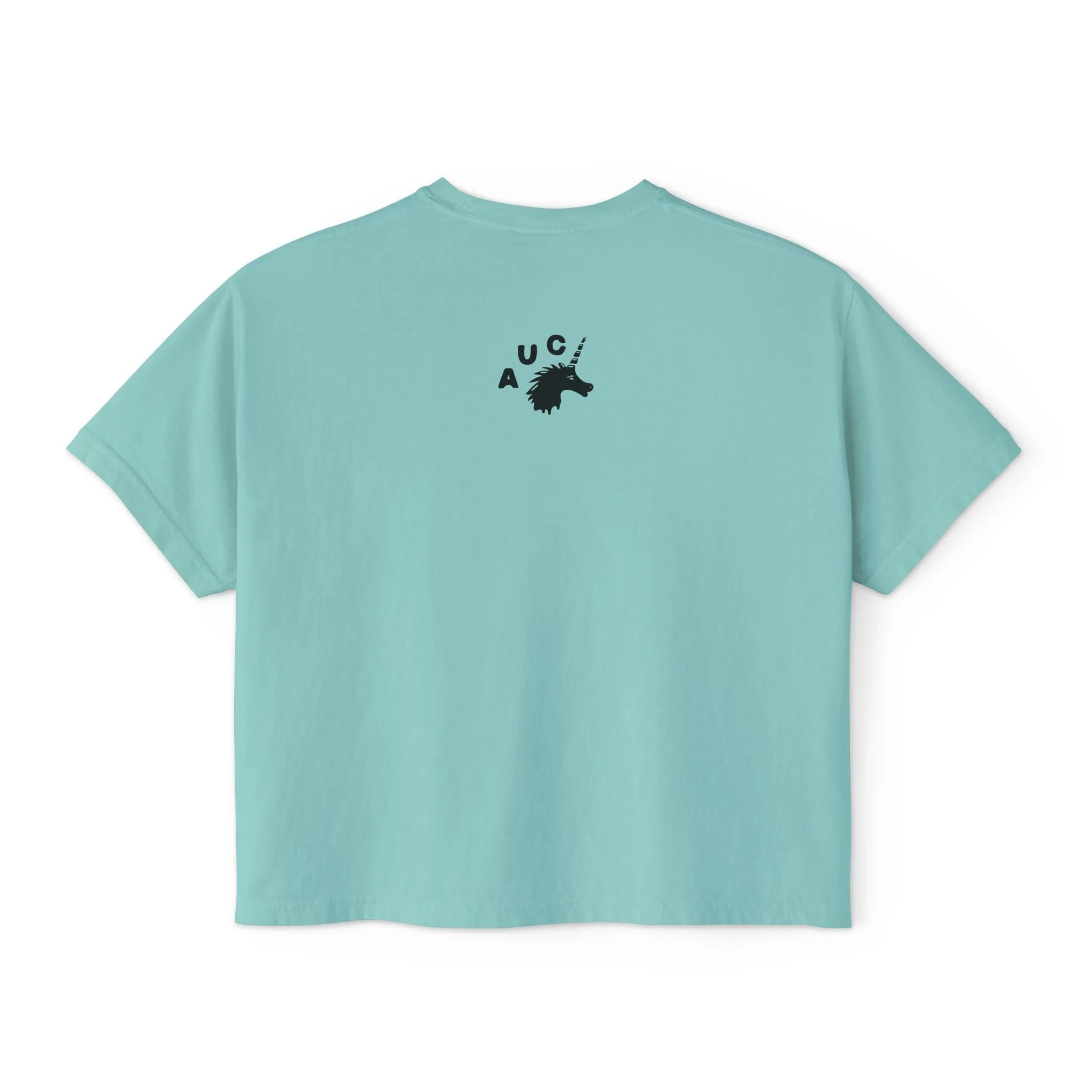 Struggle Bus - Semi-Crop Boxy Tee - Women's