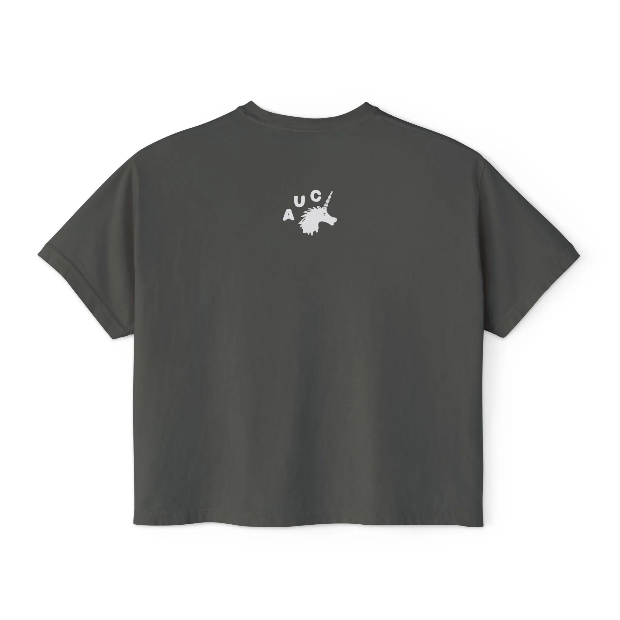 Struggle Bus - Semi-Crop Boxy Tee - Women's
