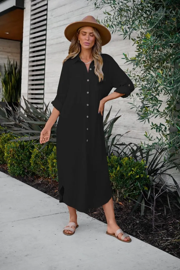 Swimsuit Kimono Cover Up White Casual Dresses