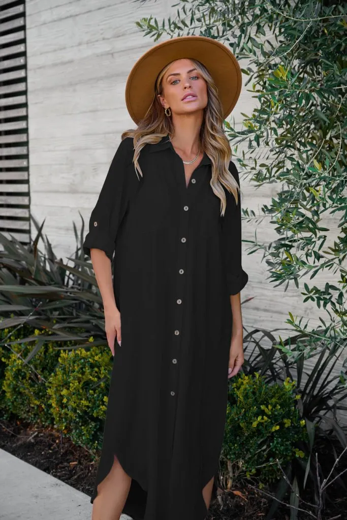 Swimsuit Kimono Cover Up White Casual Dresses