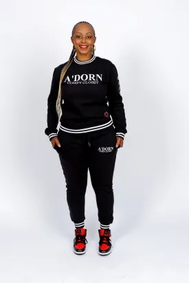THE ASHLEY COLLECTION- WOMEN'S LUXURY SIGNATURE LOUNGEWEAR JOGGER SET