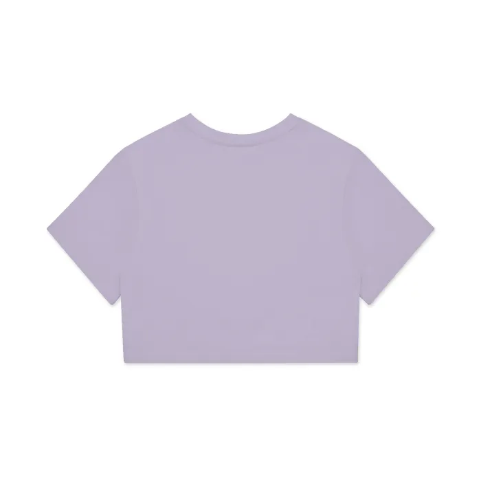 Touch of India Women's Boxy Cotton Cropped Tee