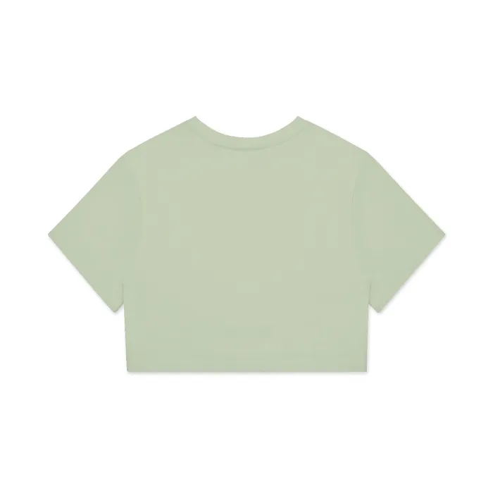 Touch of India Women's Boxy Cotton Cropped Tee