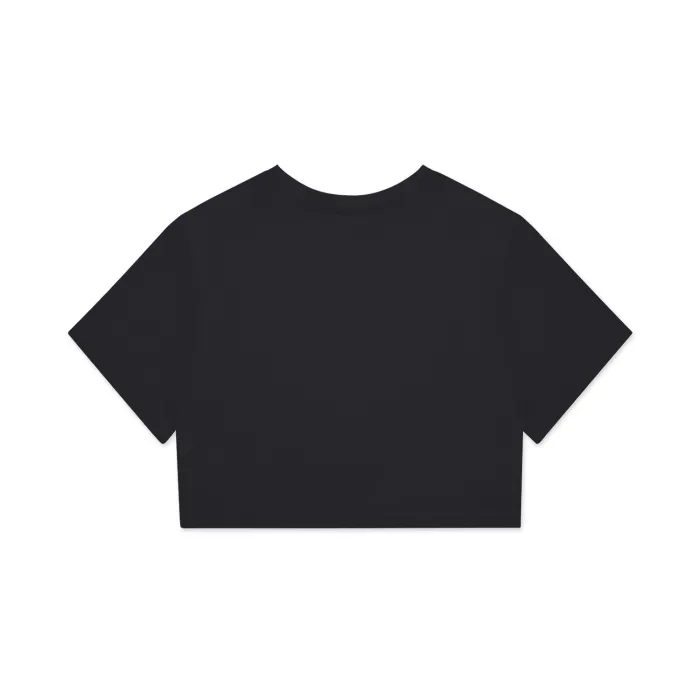 Touch of India Women's Boxy Cotton Cropped Tee