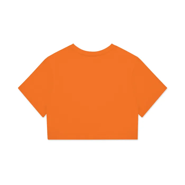 Touch of India Women's Boxy Cotton Cropped Tee