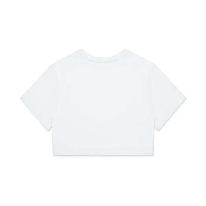 Touch of India Women's Boxy Cotton Cropped Tee
