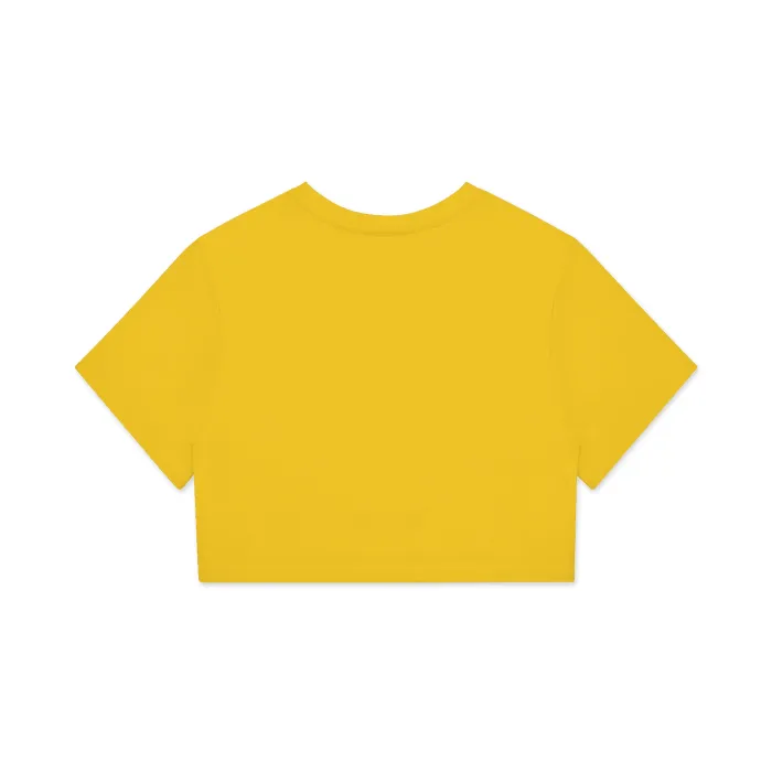 Touch of India Women's Boxy Cotton Cropped Tee