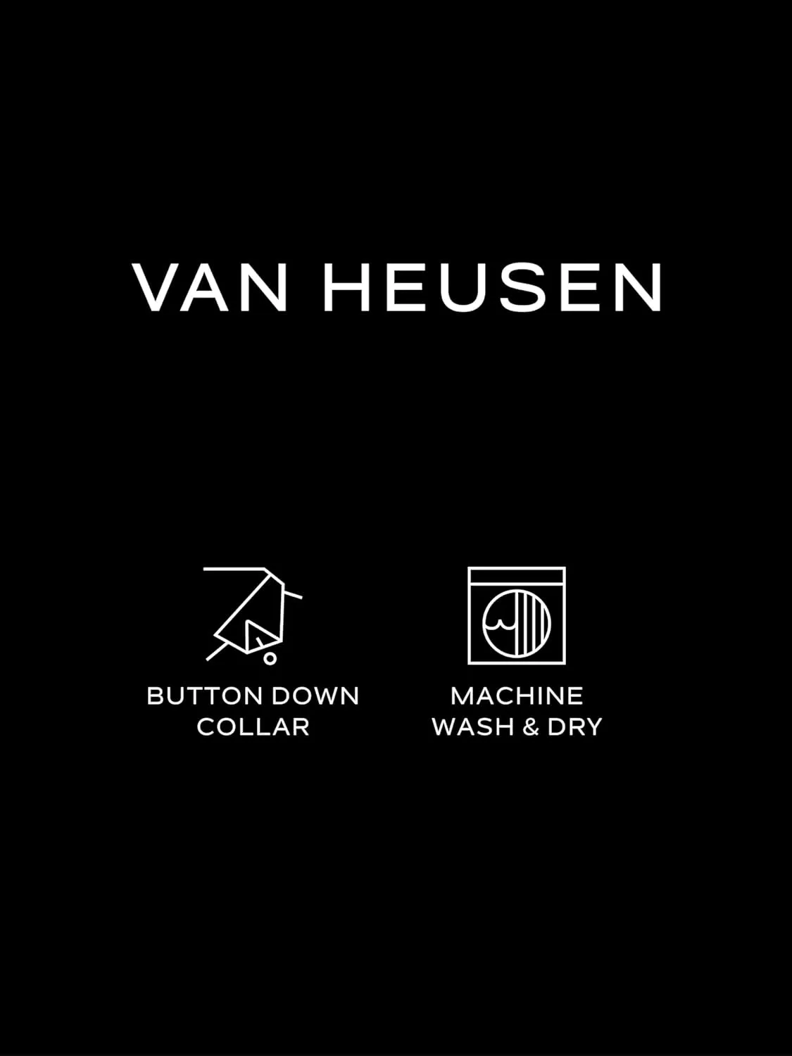 Van Heusen Men's Regular Fit Gingham Button Down Collar Dress Shirt - Amazon Exclusive