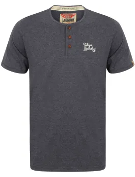 Westby Short Sleeve T-Shirt in Mood Indigo Marl - Tokyo Laundry
